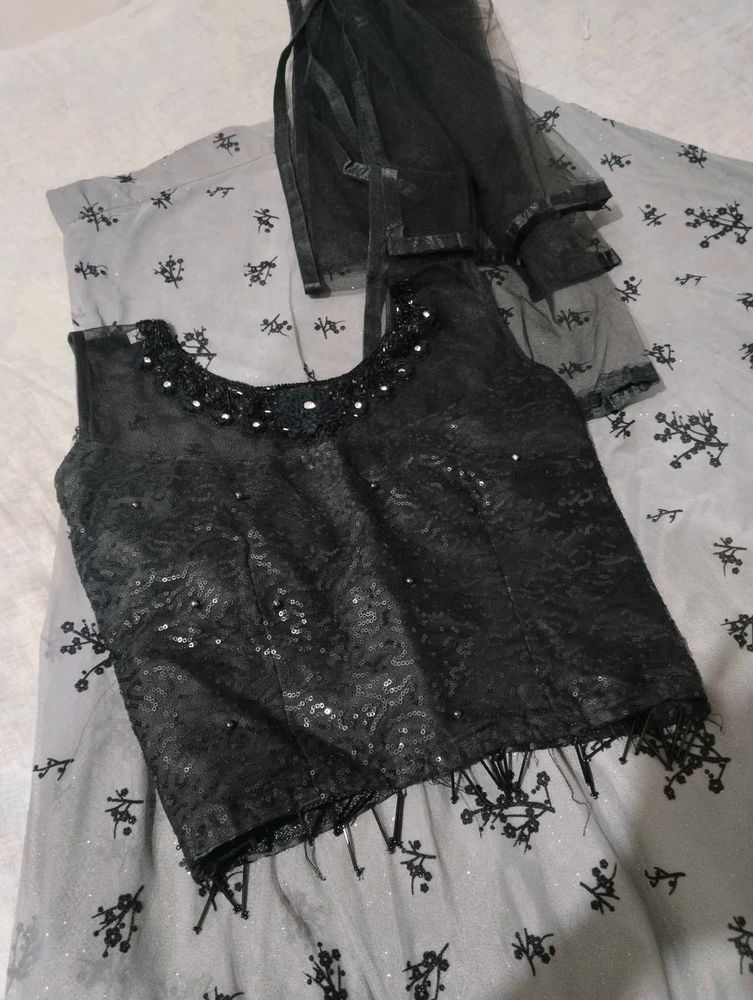 Black Lehnga Choli 🖤