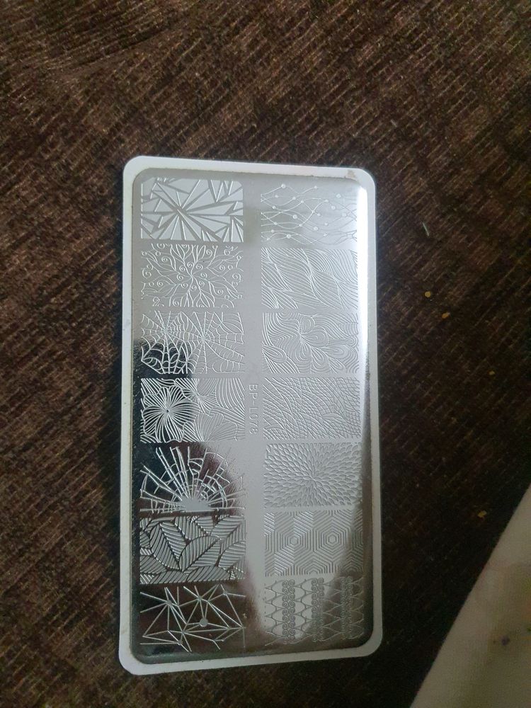 nail art plate