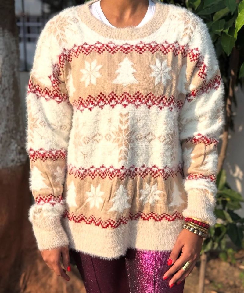 Festive Winter Sweater