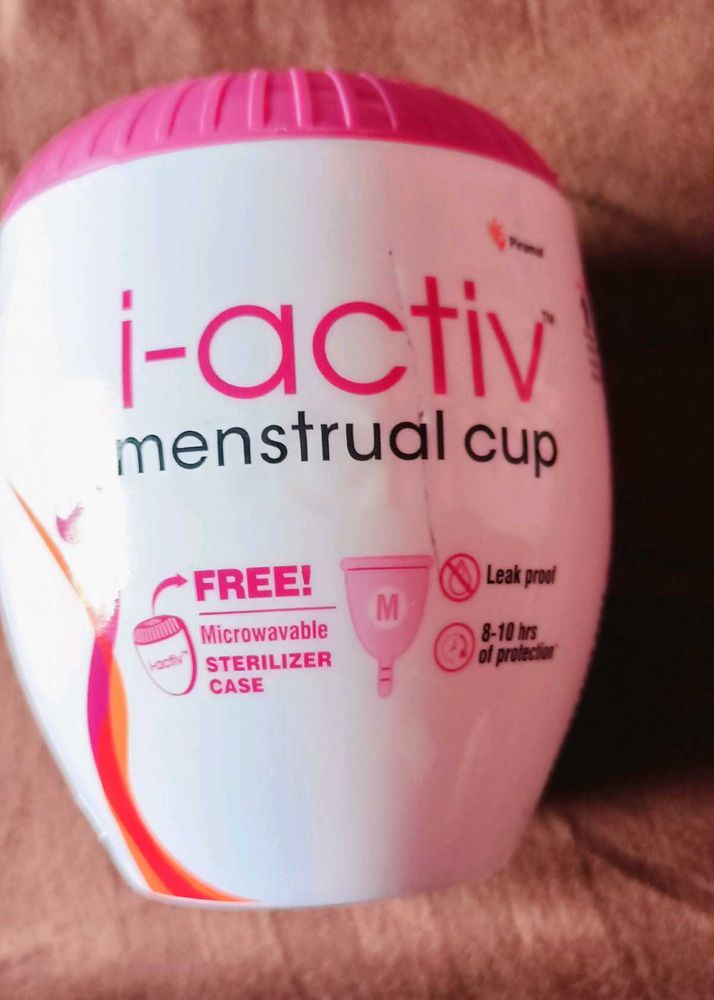 Menstrual Cup With Container - Medium