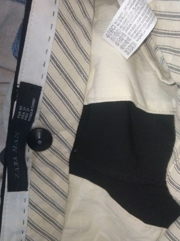 Zara Man New With Tag Trouser Formal