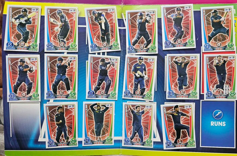 Topps Cricket Attax 2012 Deccan Chargers IPL