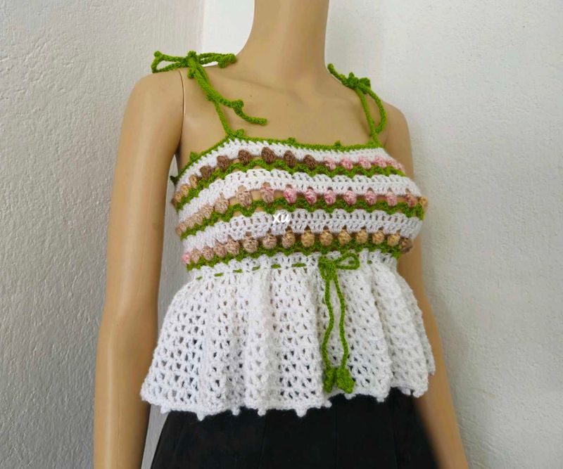 Crochet Tulip Top