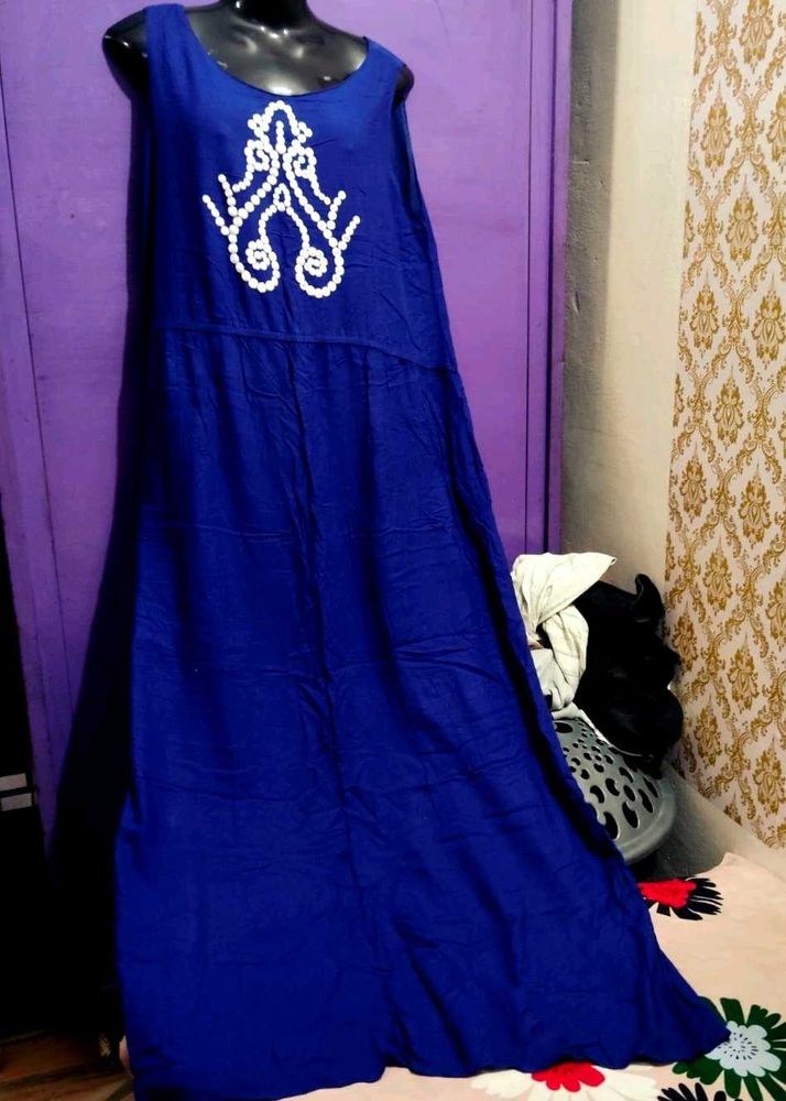 Royal Blue Maxi Dress