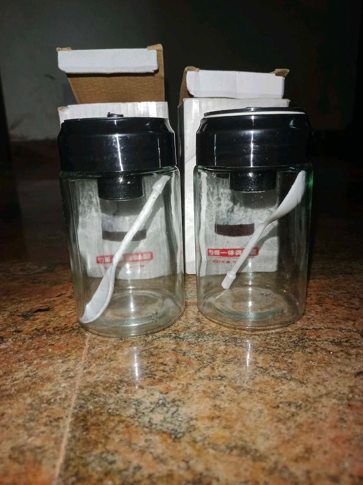 Spice Jar Set(Glass)