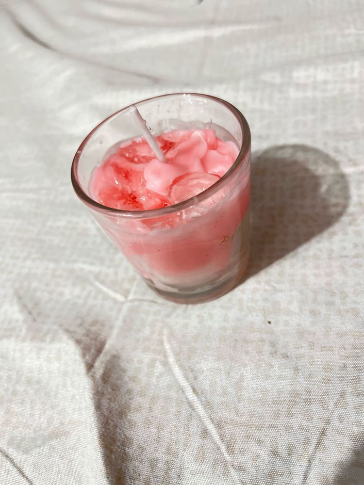 Strawberry latte, Scented Candle