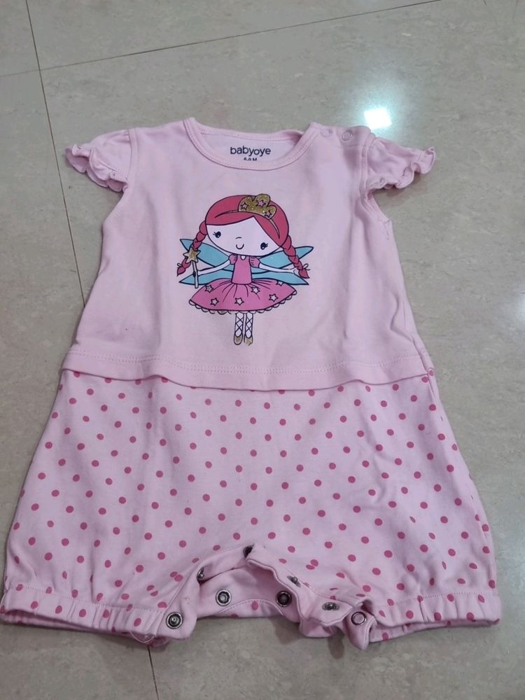 pink colour  jumpsuit