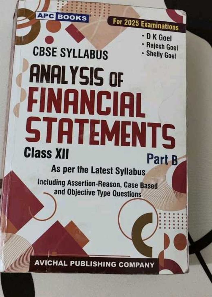 Class 12th Accountancy Book 📚