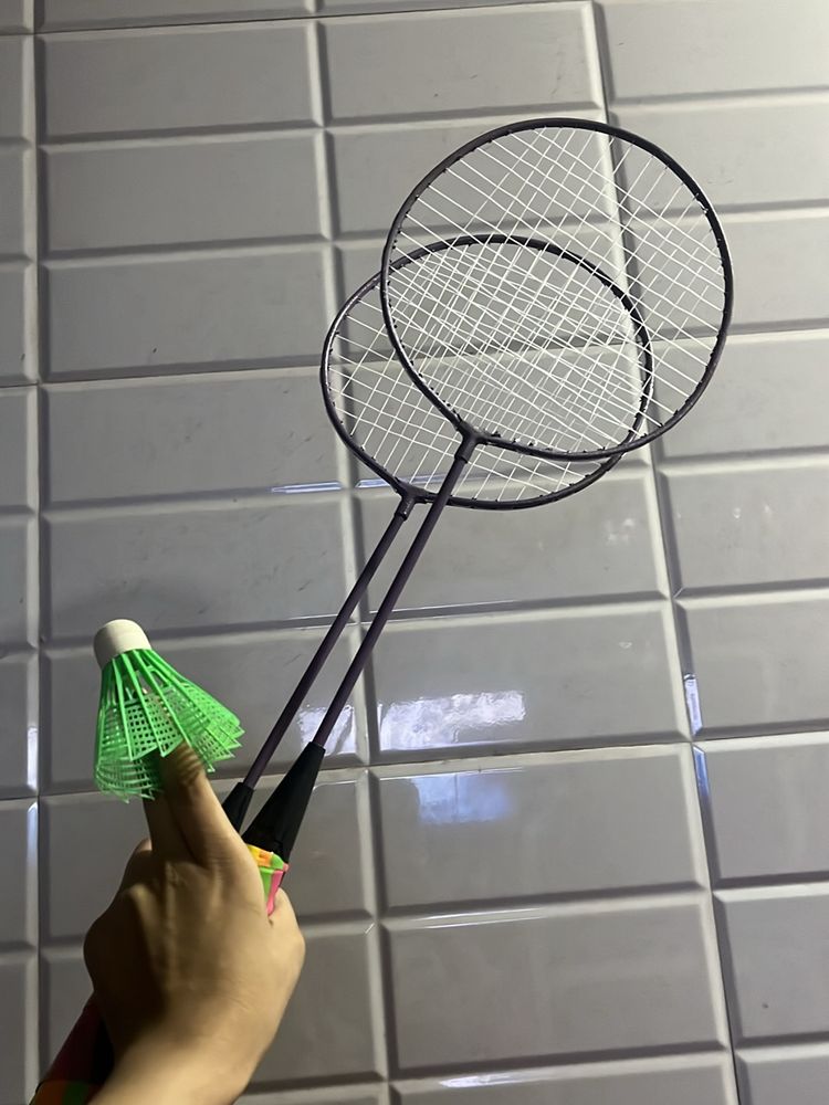 New Badminton With Shuttle Cock