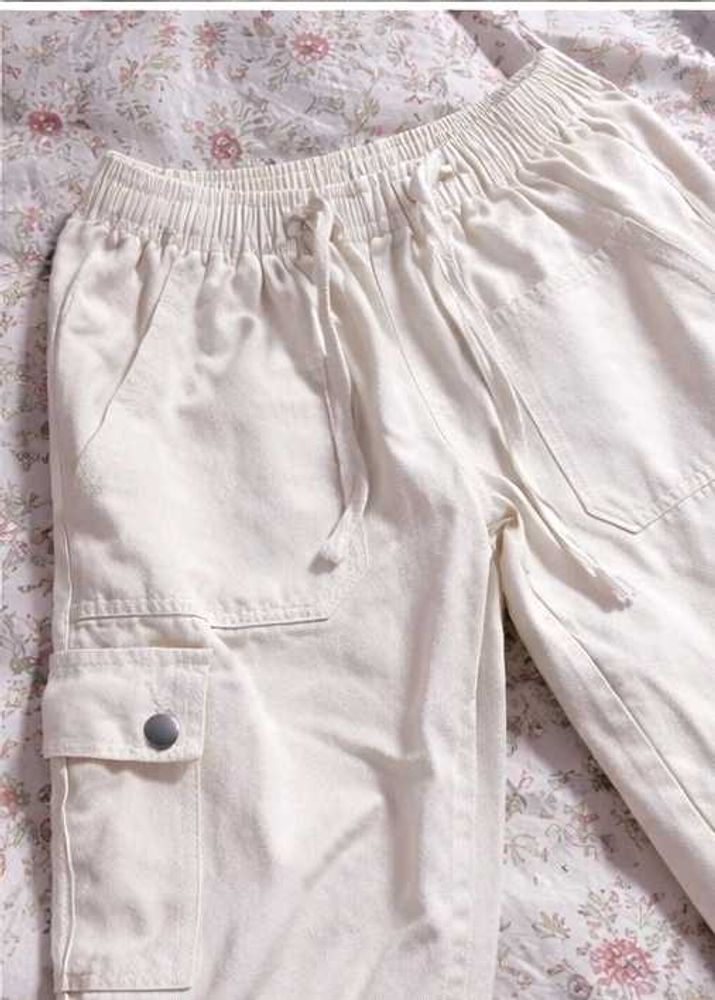 😲Elastic Waist Casual Pants