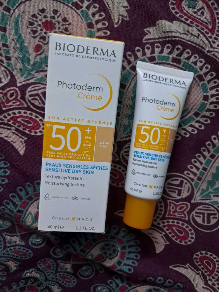 Bioderma SPF Tinted Sunscreen Photoderm Creme