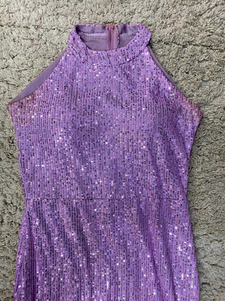Sparkly Purple Dress