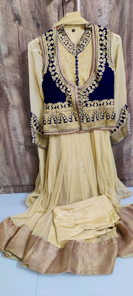 long Anarkali suit