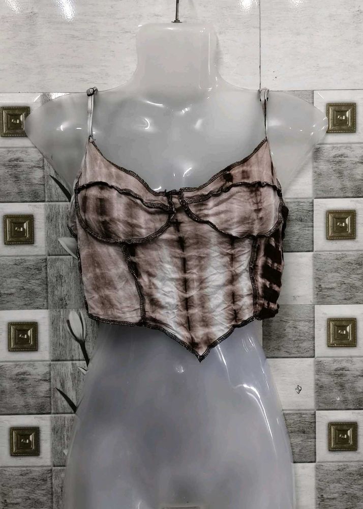 Tie-Dye Crop Top