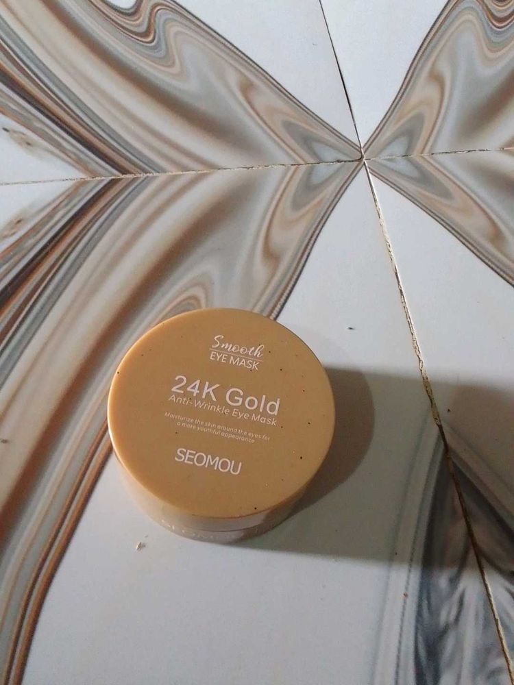 24k gold antu-wrinkle eye mask