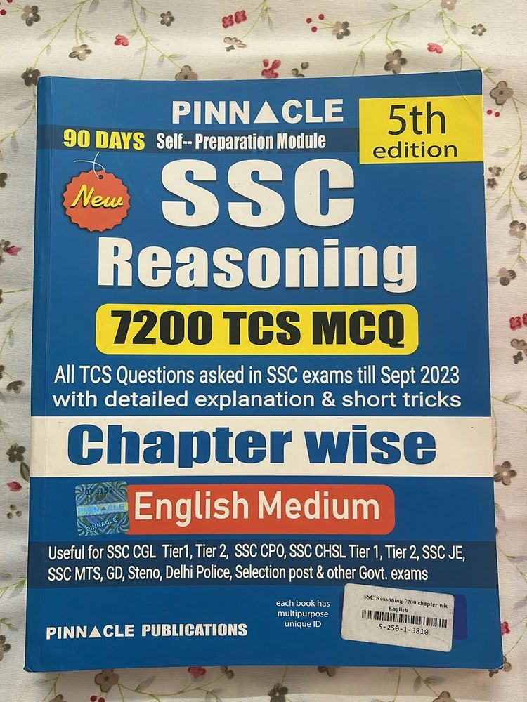 Reasoning chapterwise