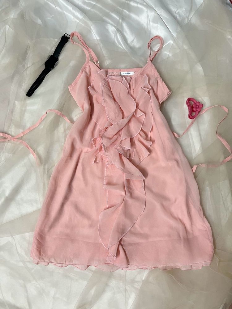 Ruffle Dress 🩷