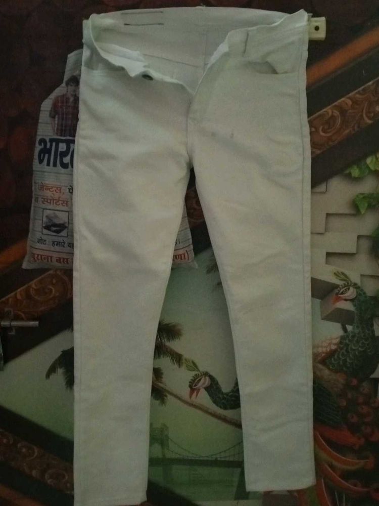 White Jeans Length 38.5