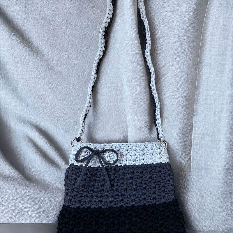 Handmade Crochet Crossbody Bag