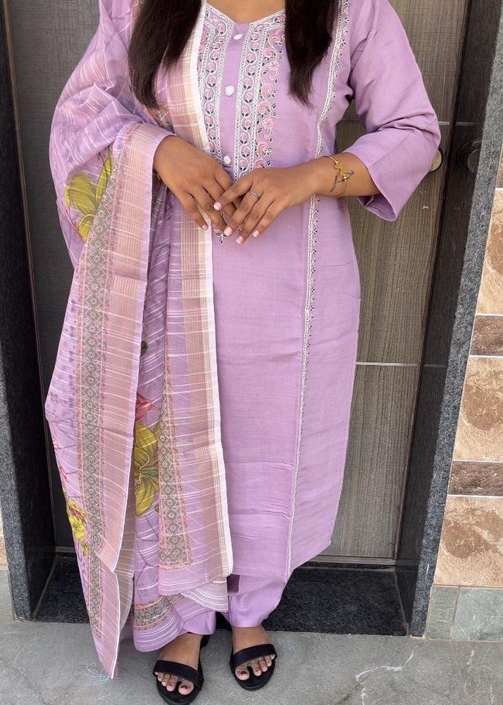 Kurta Set With Duptta