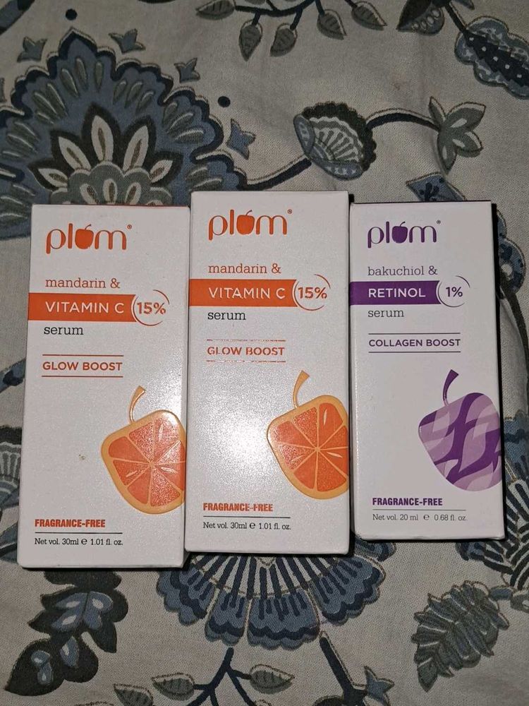 Plum Vitamin C Serum &amp; Retinol