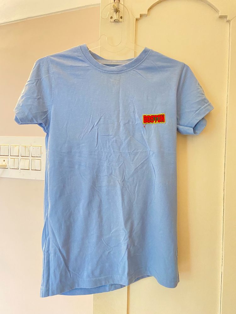 Light Blue T Shirt