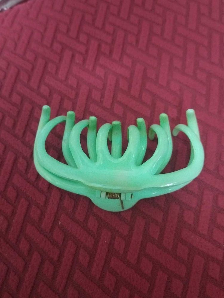 Mint Green Hair Claw Clip