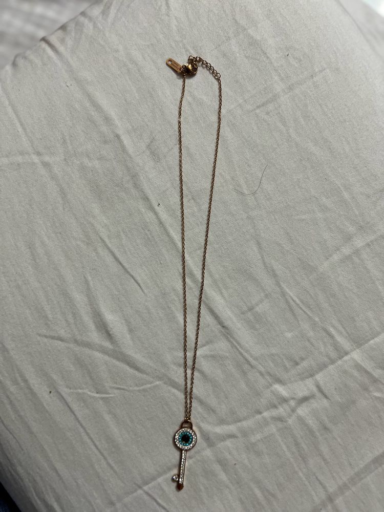 The Evil Eye Key Necklace