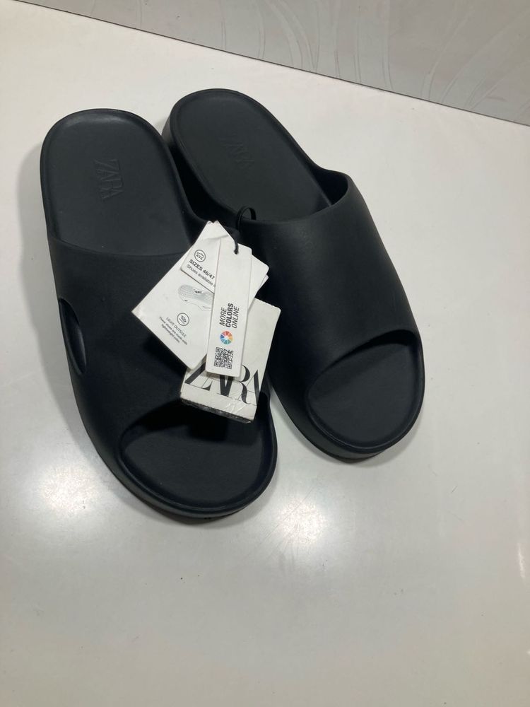 Zara Black Slides 100%ORIGNAL 💯 💯 43-Size