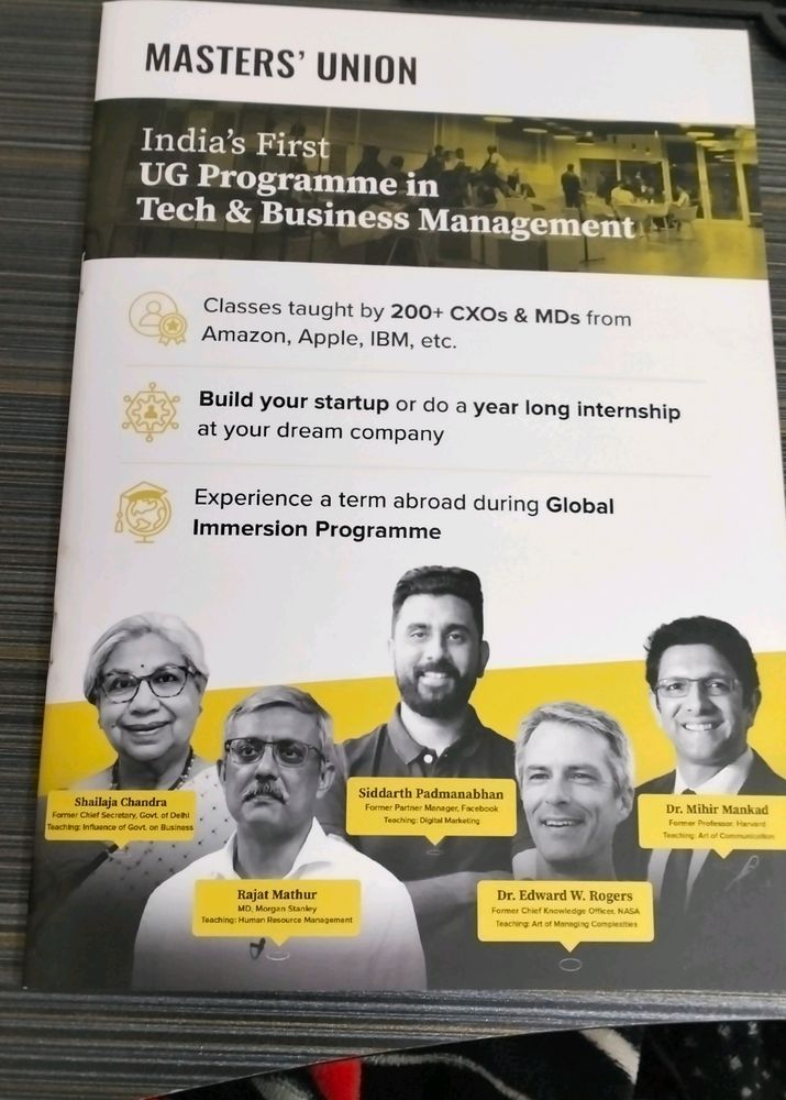 Master&#39;s Union Magzine