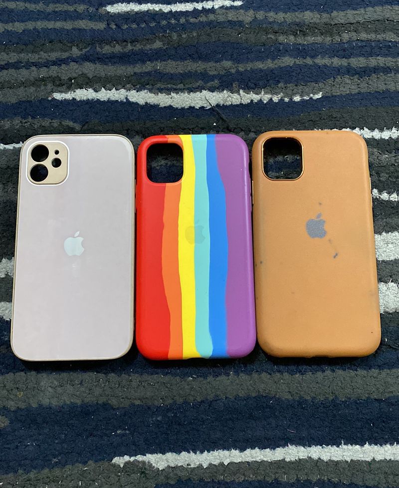 Iphone 11 Phone Cover - Combo of 3