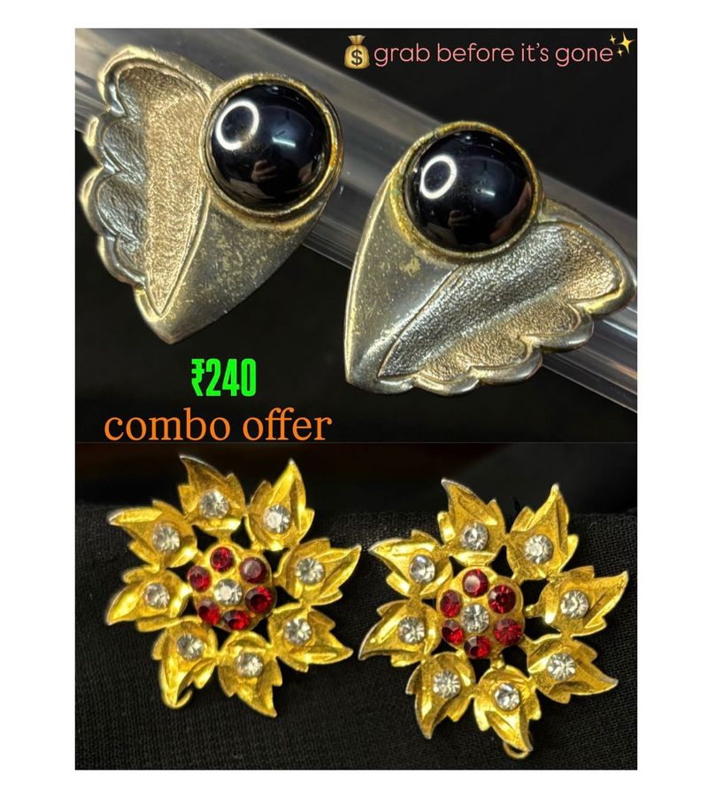 Women Stud Earrings COMBO ₹240 Only