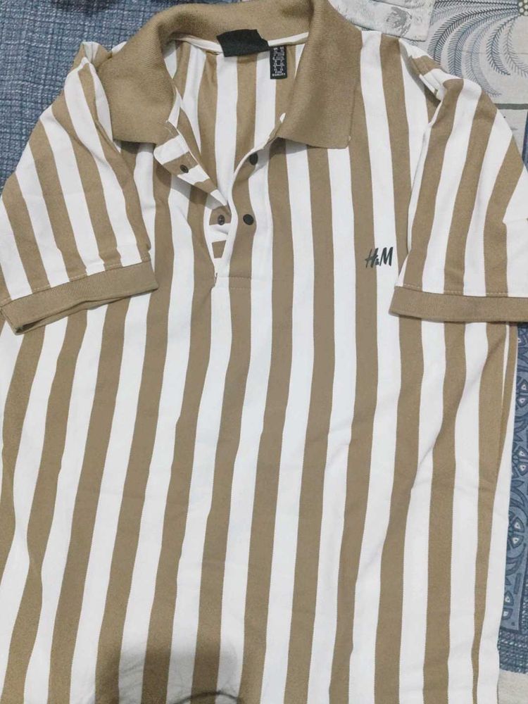 Striped Polo Shirt