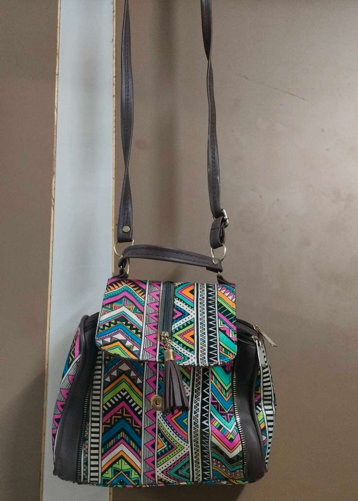 Priyanshi Handicraft Ikkat Sling Bag
