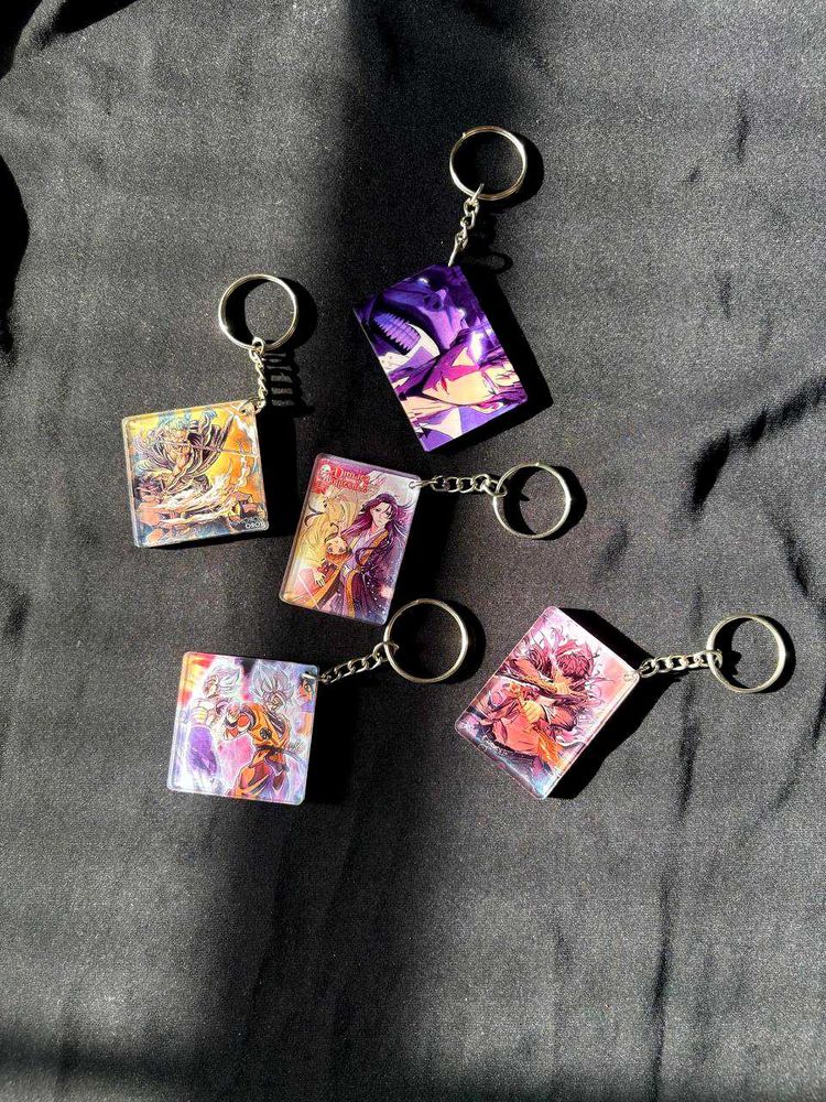 Anime Character Keychain Collection