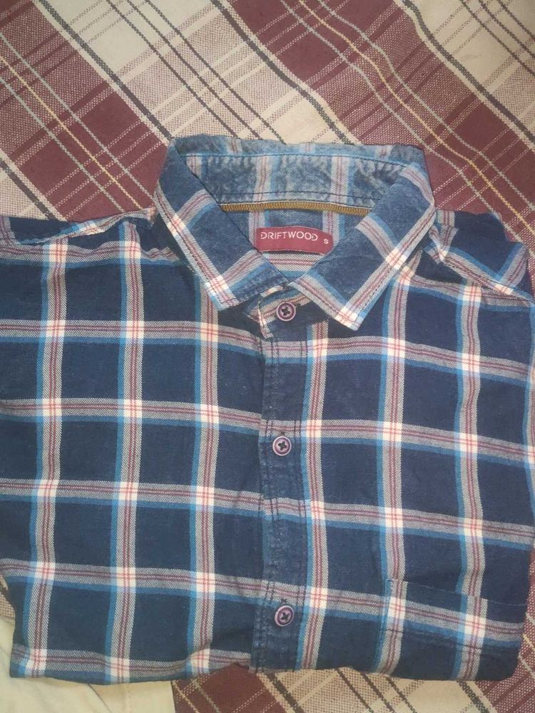 Blue Checkered Shirt