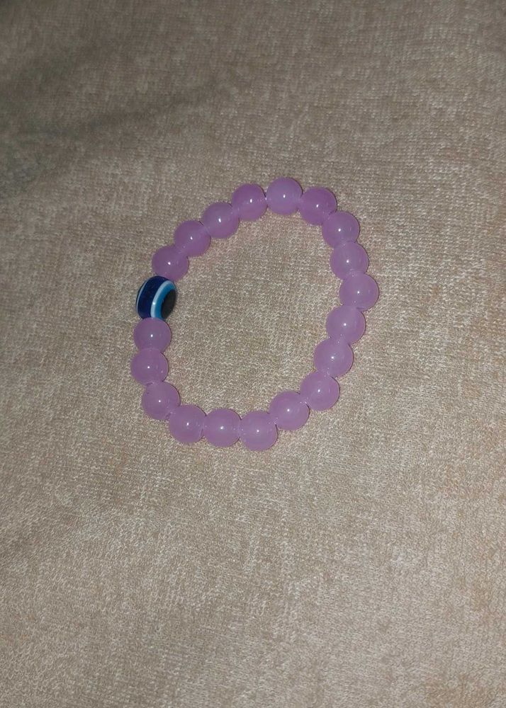 Purple Beaded Bracelet