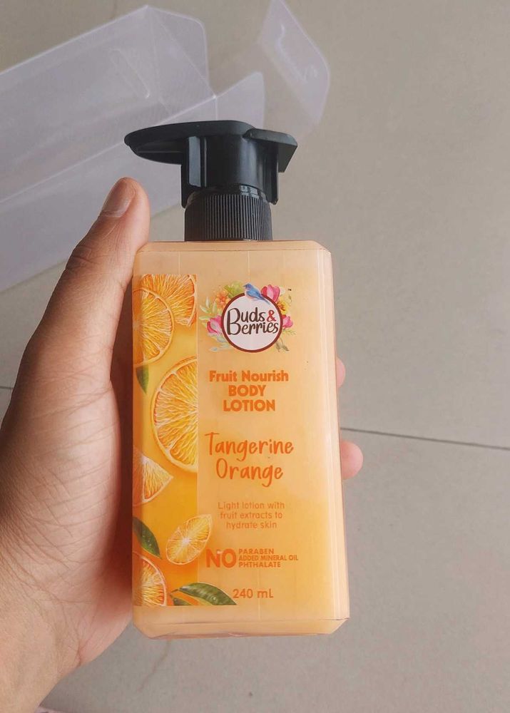 Buds N Berries Body Lotion Tangerine Orange