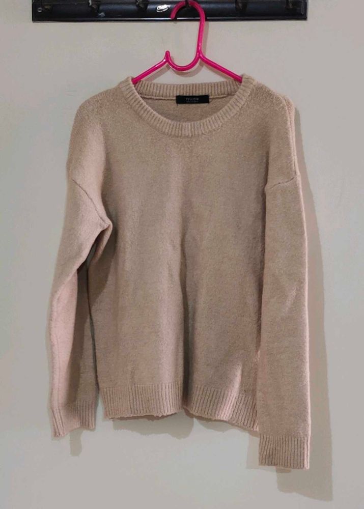 Beige Sweater For Women