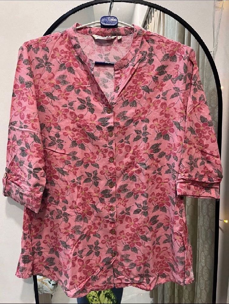 HAUTECURRY Printed Collared Tunic