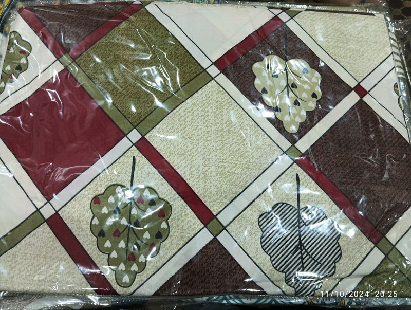 Combo Double bed Sheet With Pillow Cover