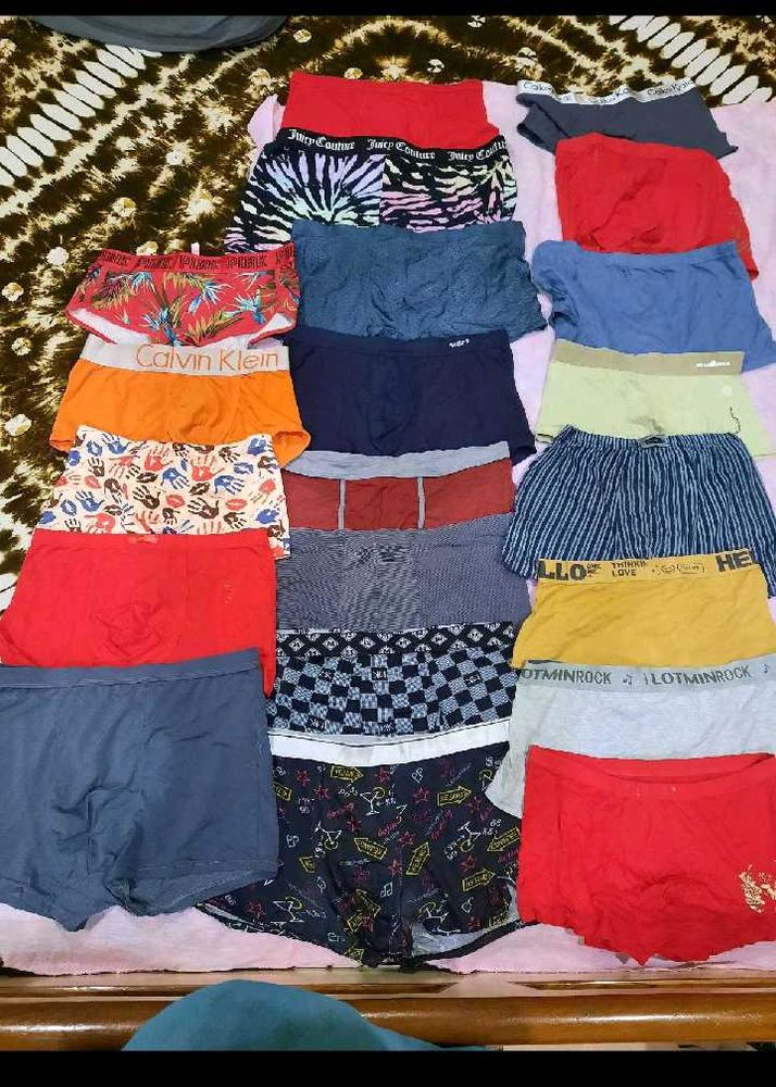 Mixed Lot of Boxer Briefs (20+ Pairs)