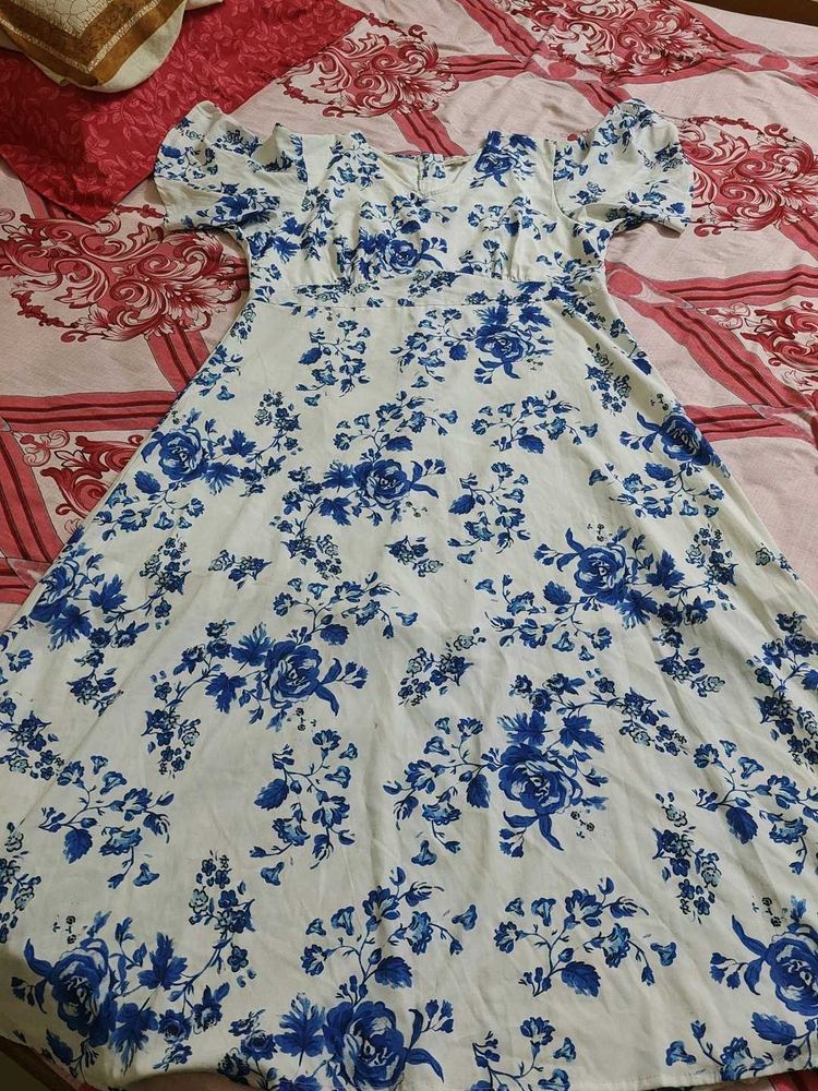 Floral Print Maxi Dress