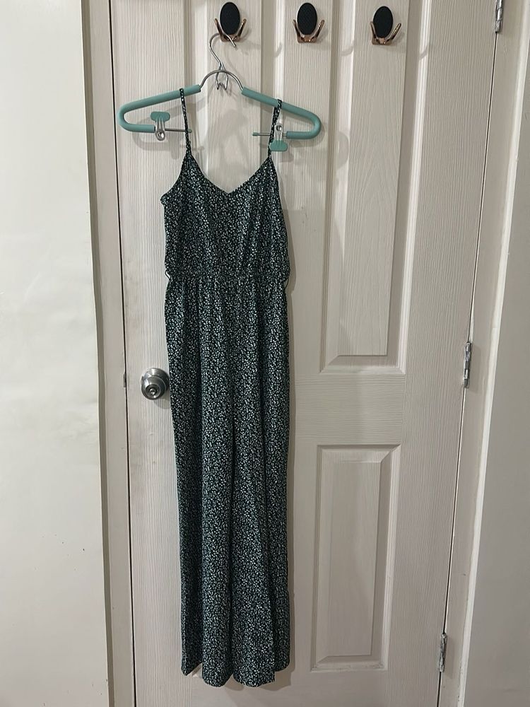 Floral Print Jumpsuit