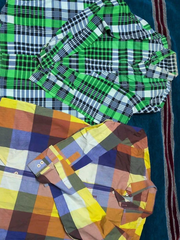 Checked Shirts - Stylish Casual Wear