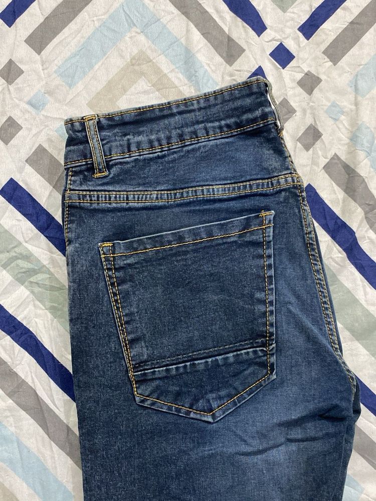 Dark Wash Denim Jeans