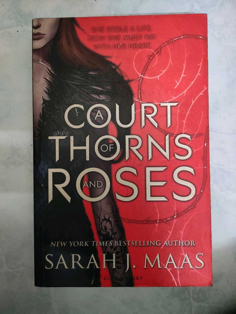 Original cover - A  Court of Thorns and Roses