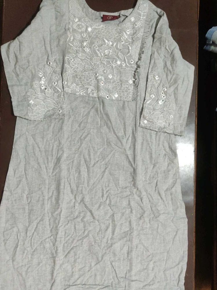 Embroidered Kurta
