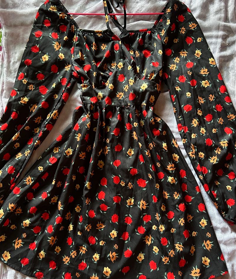 Urbanic A Line Floral Dress
