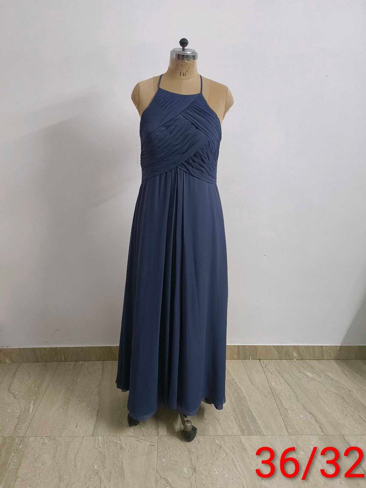 Navy Blue Maxi Dress